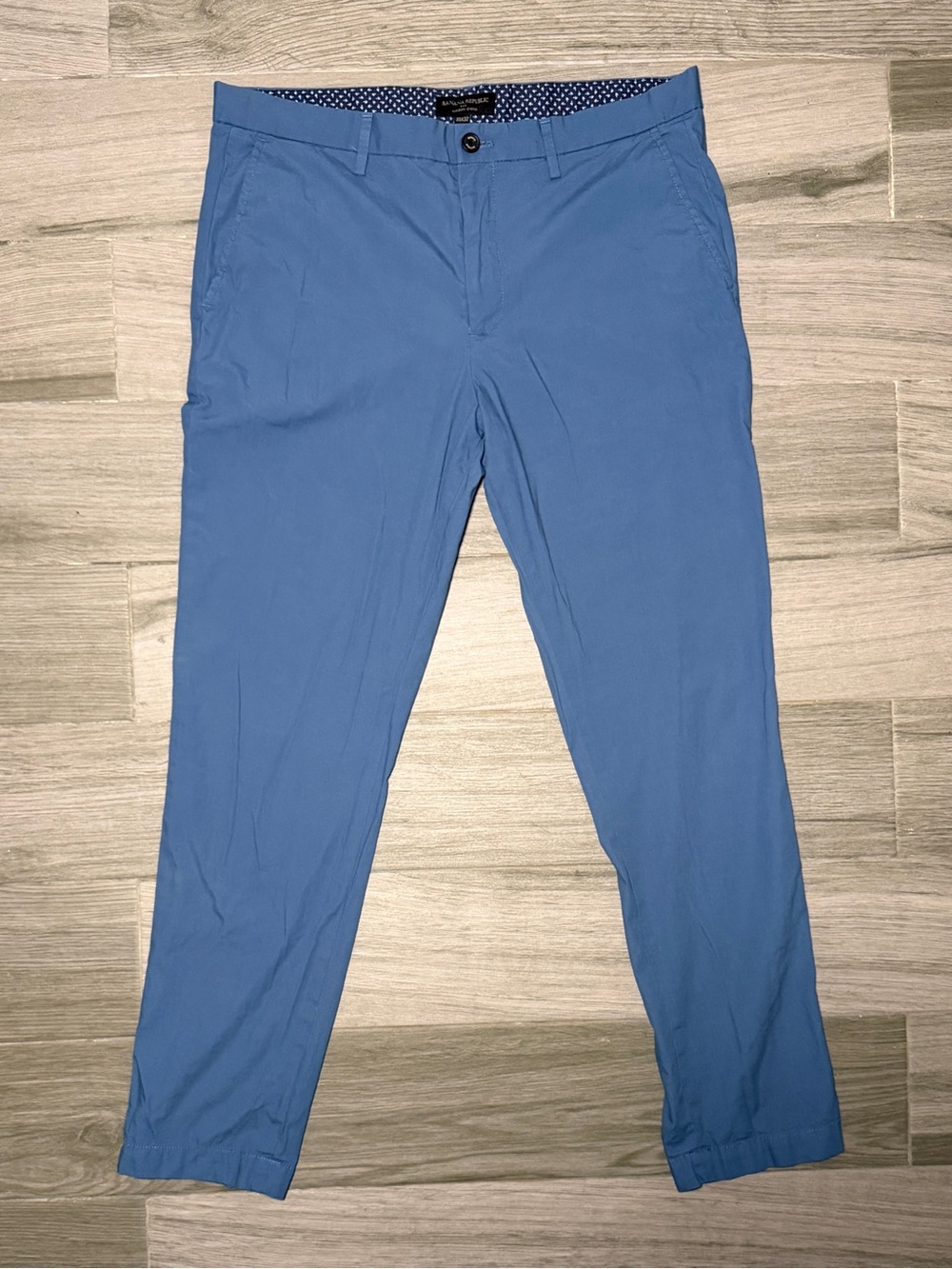 Banana Republic Men's Blue Mason Chino Pants  35x32